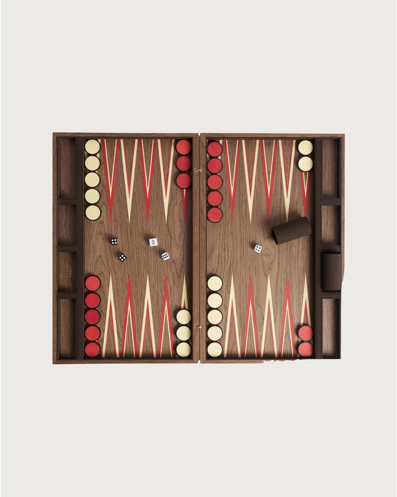 Fortuny Backgammon - Laotze/Oxblood Spice