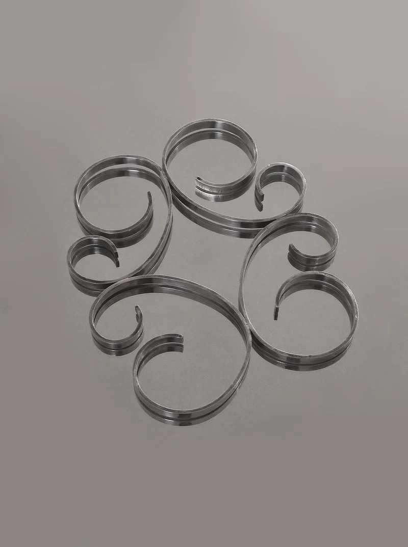 Spiral Silver-plated Trivet