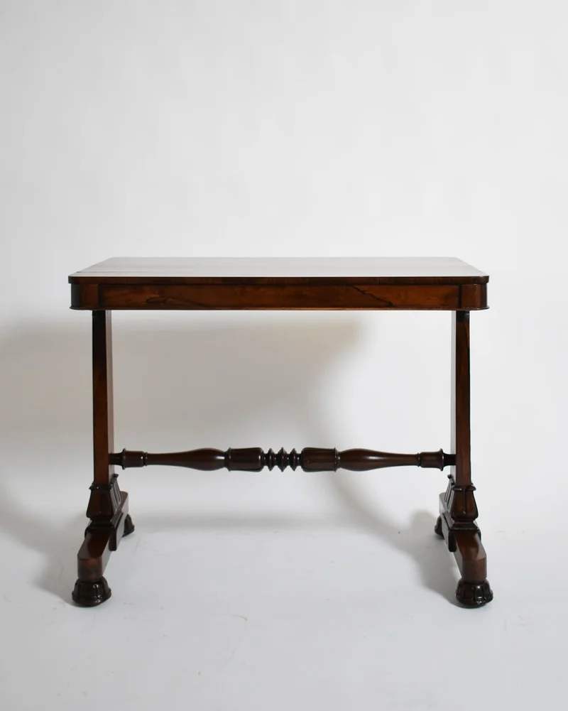 Victorian mahogany console table, 1910s