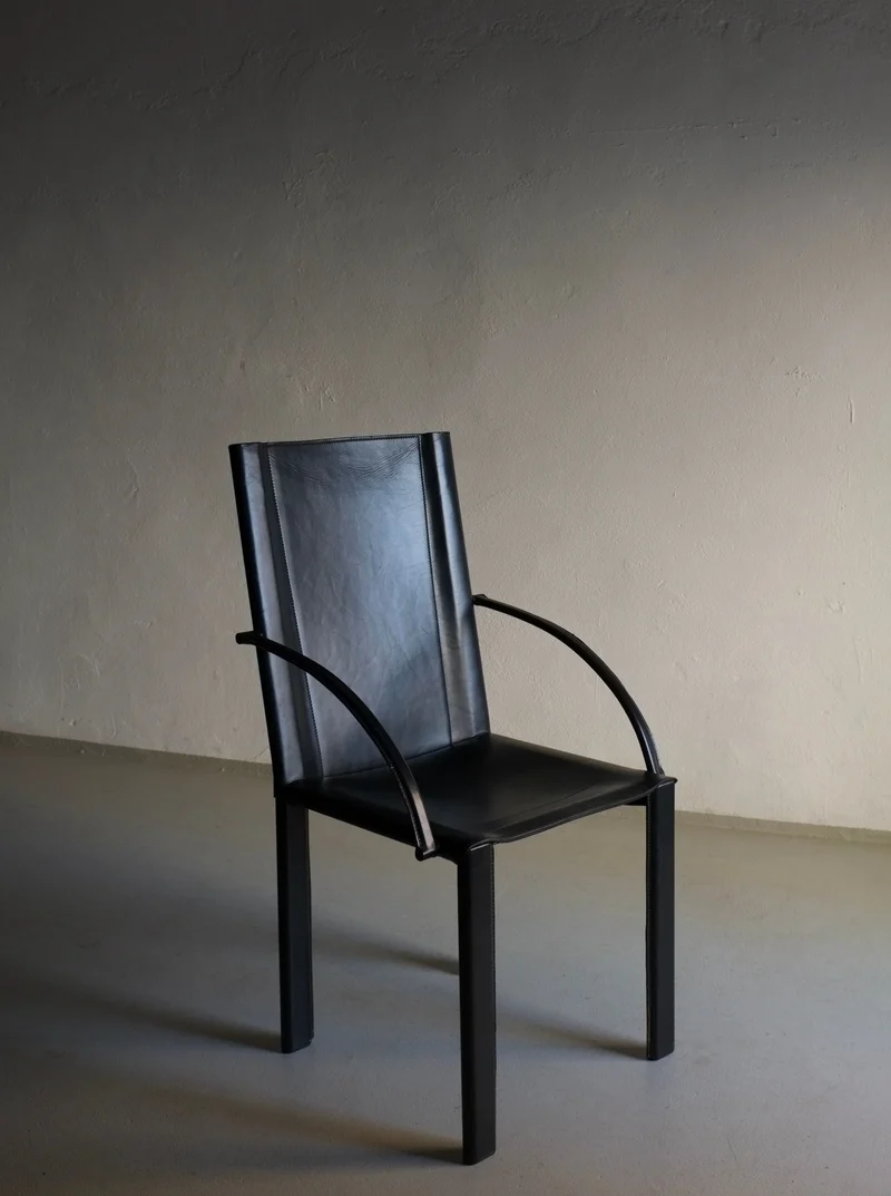 Postmodern Chair by Carlo Bartoli for Matteo Grassi, Italy, 1980s