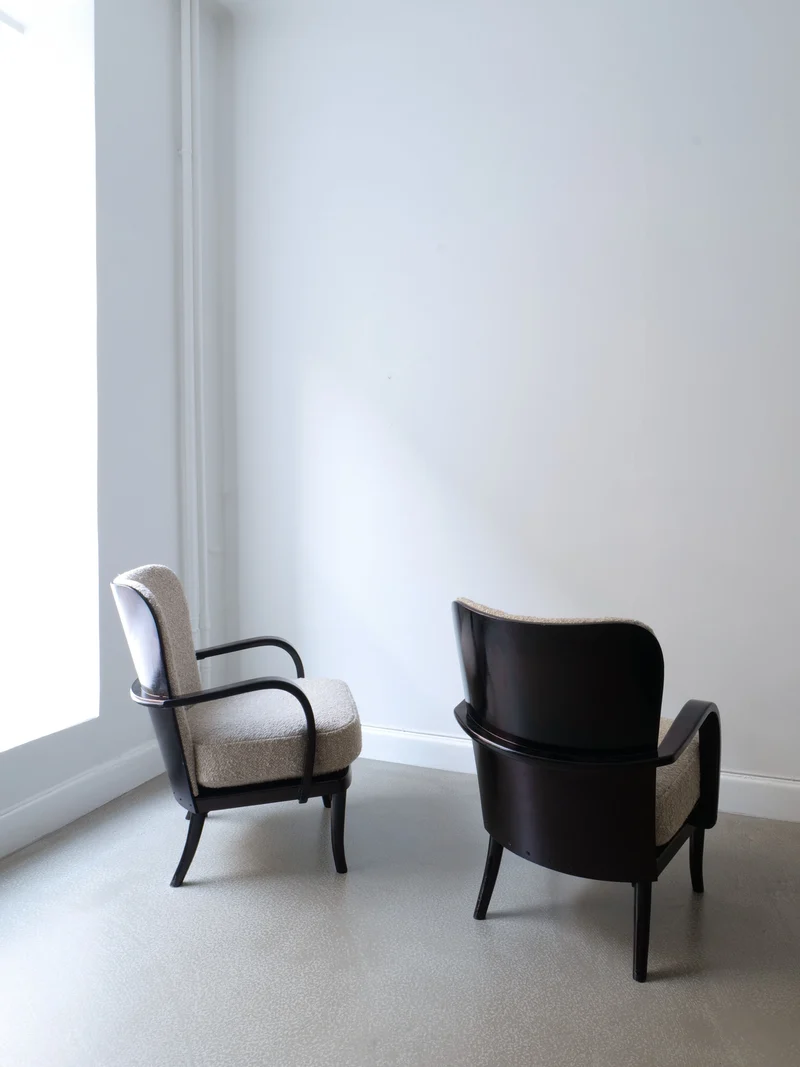 Pair of Werner West Armchairs 1930s