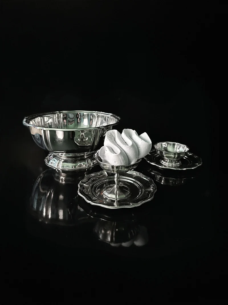 Italian Stainless Steel Dessert Coupe Set