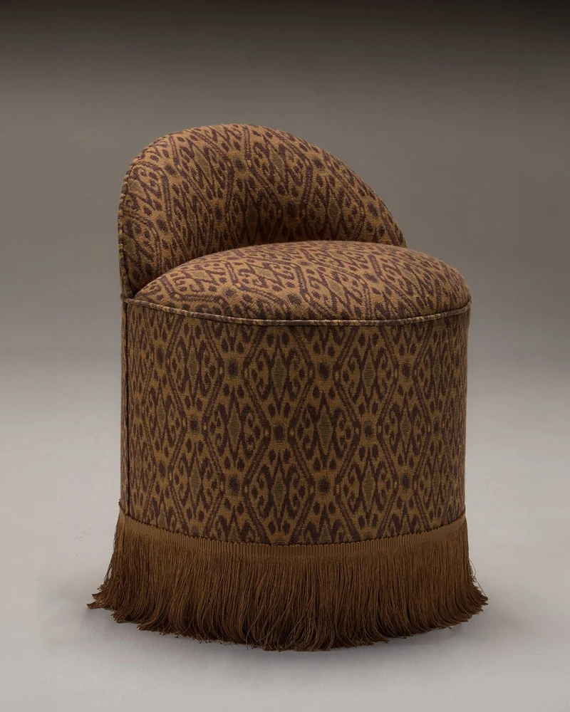 INFERI STOOL - WOVEN IKAT