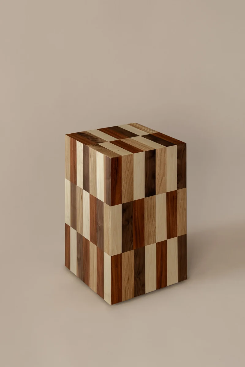 MORA Wooden Auxiliary Table by Daniel Couttolenc