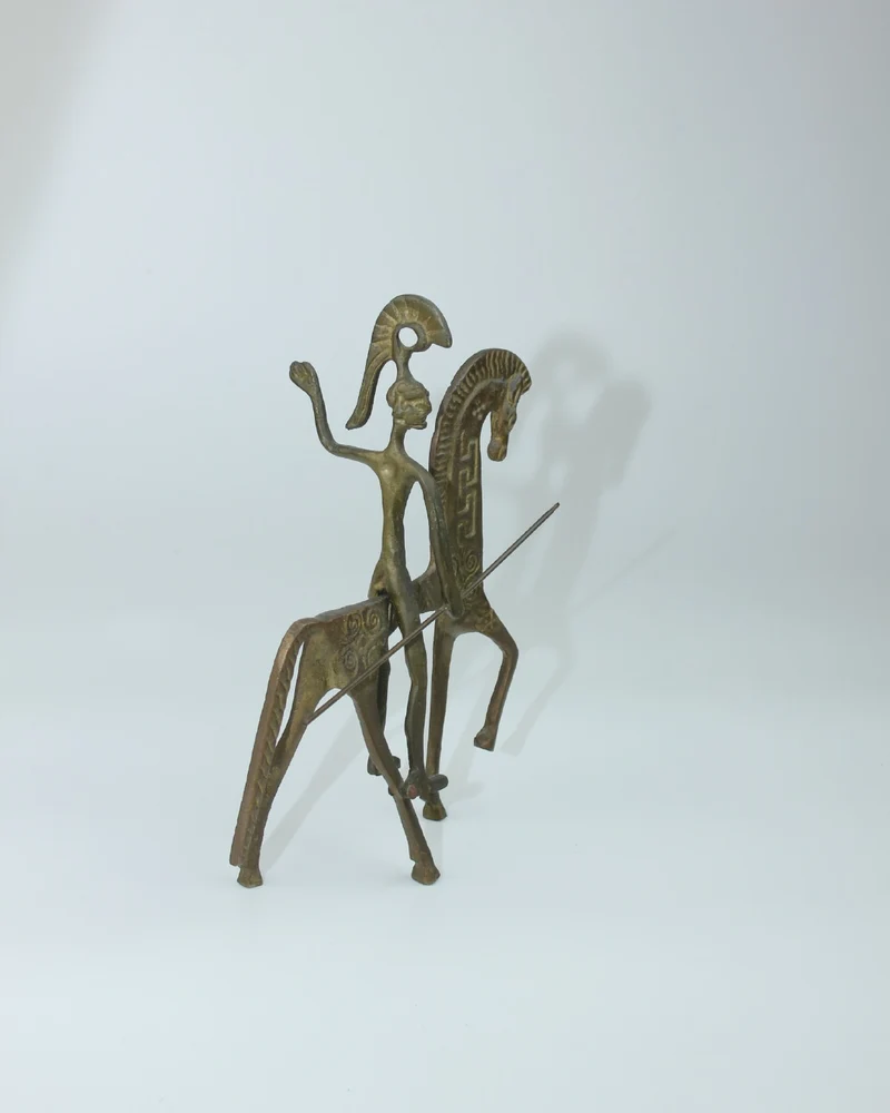 Escultura Ecuestre Latón