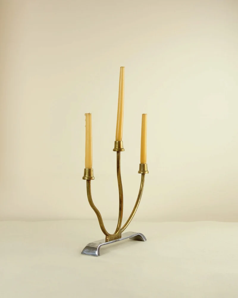 Brutalist Candleholder