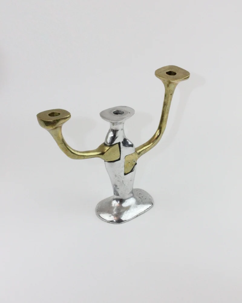 Brutalist Candleholder