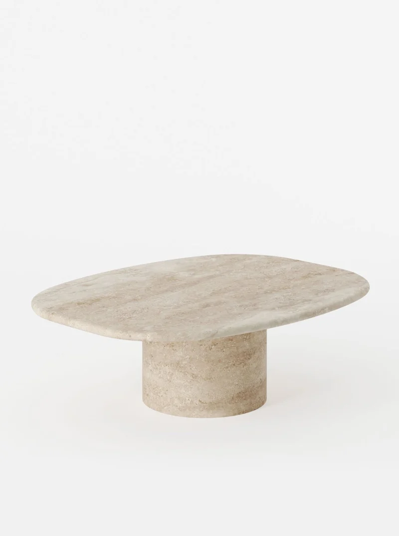 Circa Coffee Table in Travertine