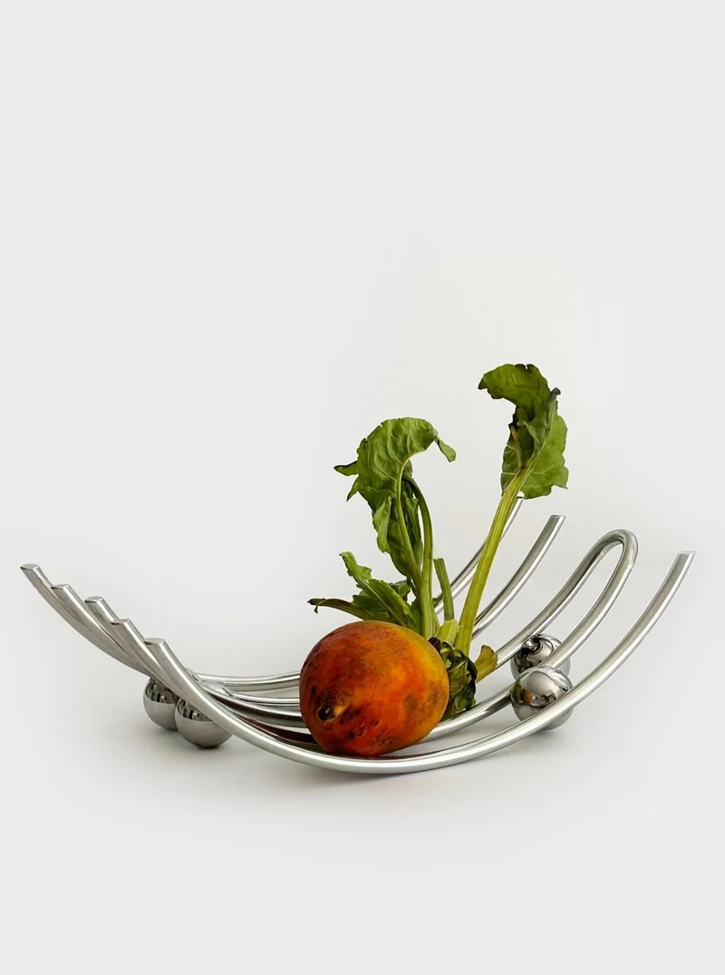 101 - Stainless Steel Rounded Serveware