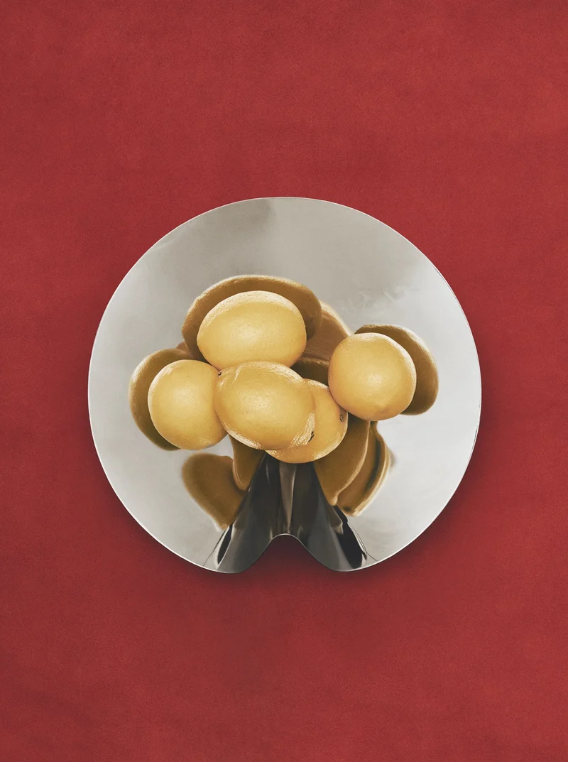 107 - Stainless Steel Footed Serving Bowl