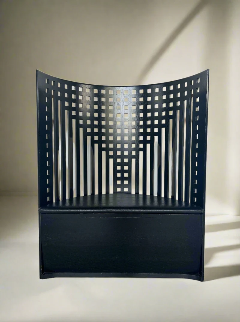 Willow Bench by Charles Rennie Mackintosh