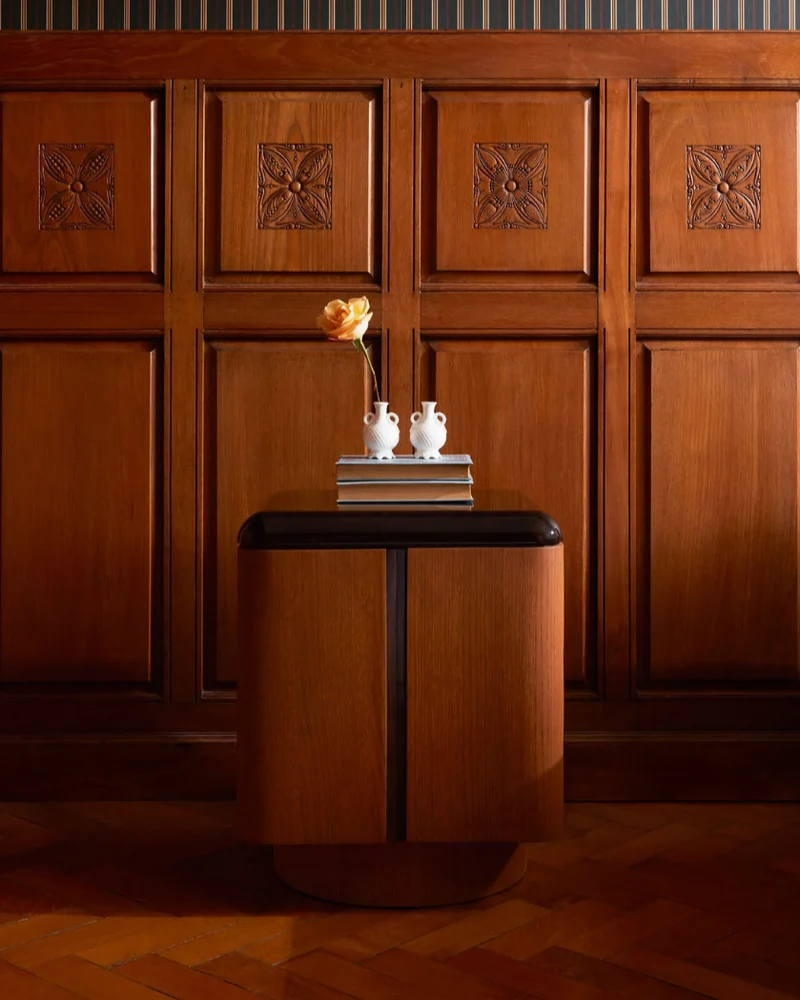 Pair of Various Positions Nightstands