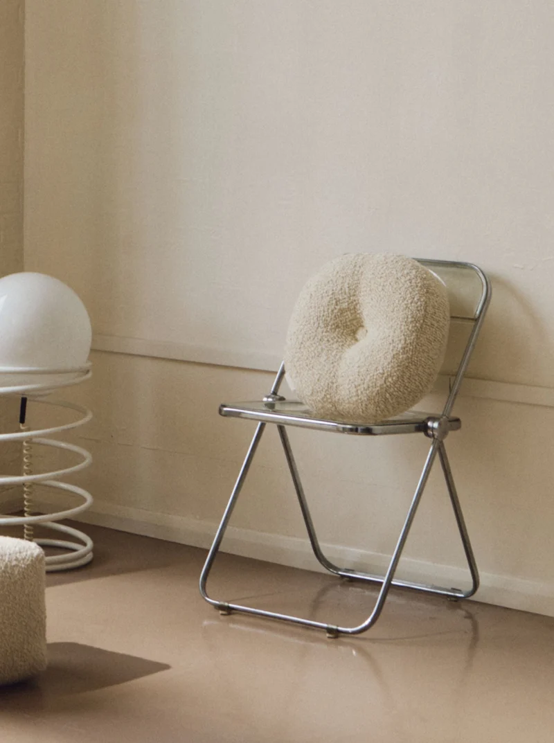 Le Rond - Moyen - Wool Bouclé - Egg White