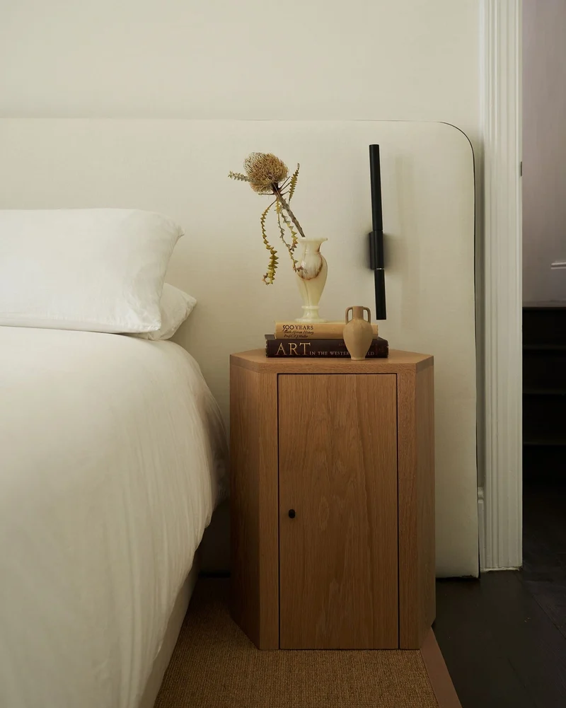 Pair of Park Night Stands in Oiled Oak
