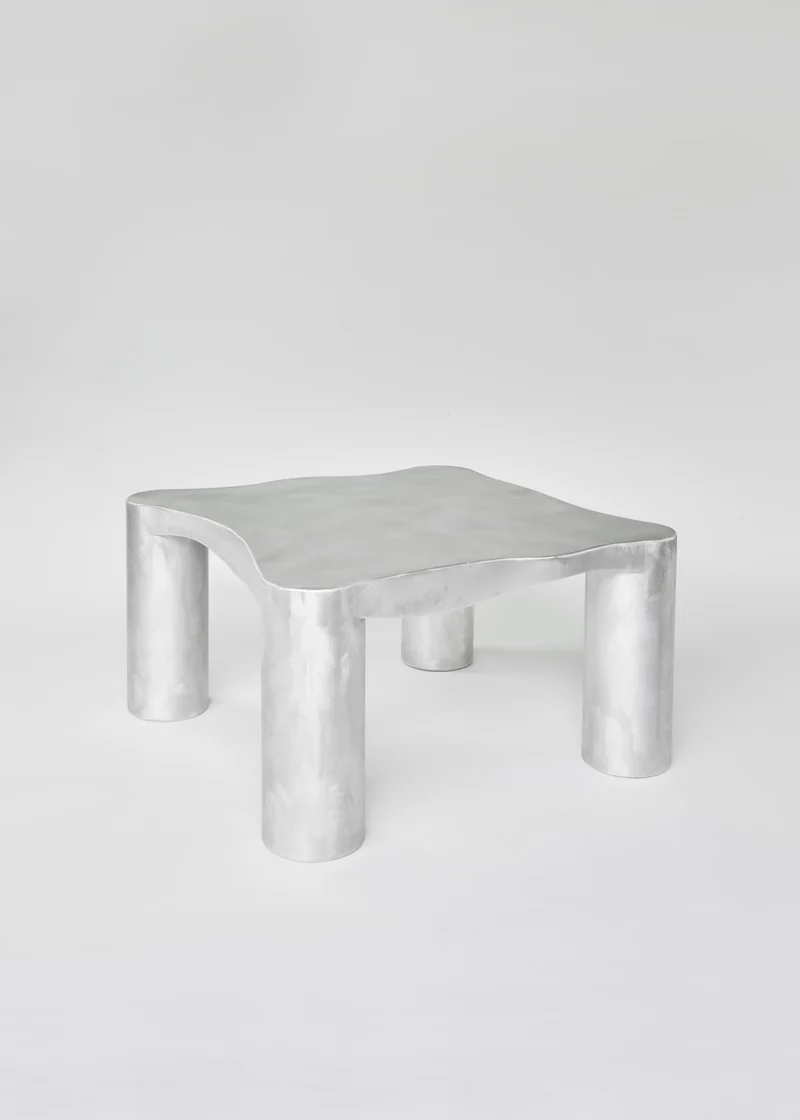 Contemporary Aluminium Coffee Table
