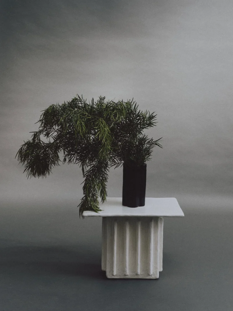 Columnar Side Table