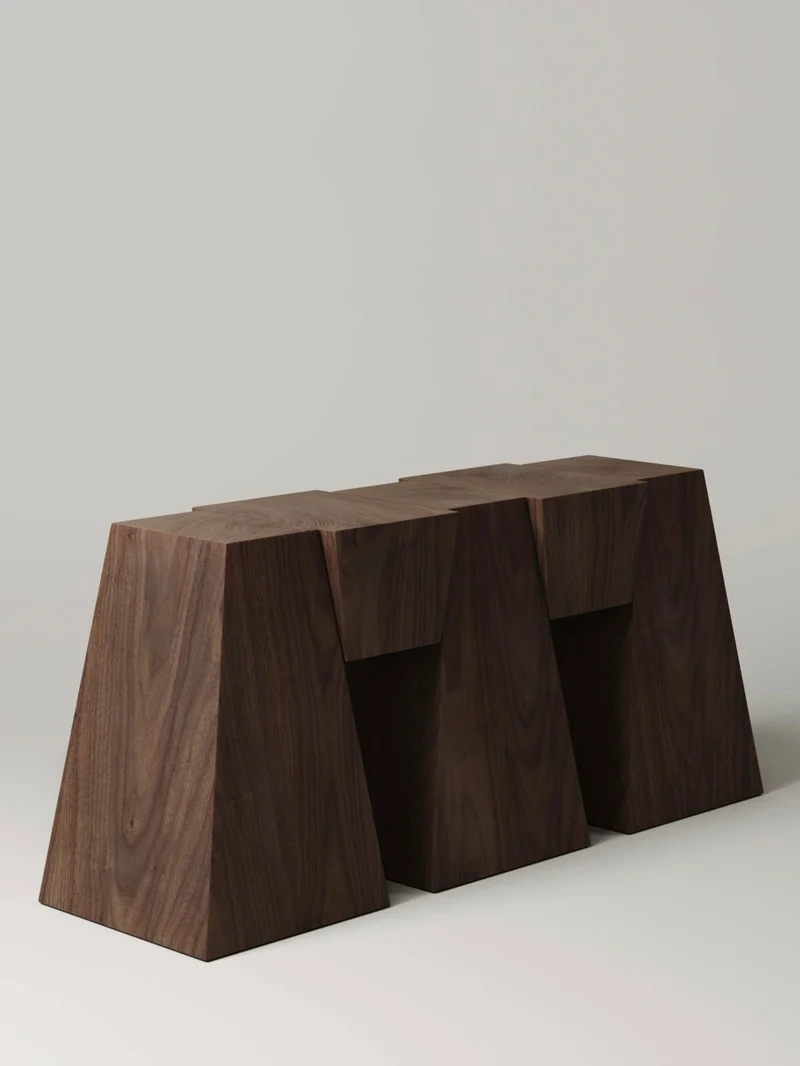M_006 Walnut Console