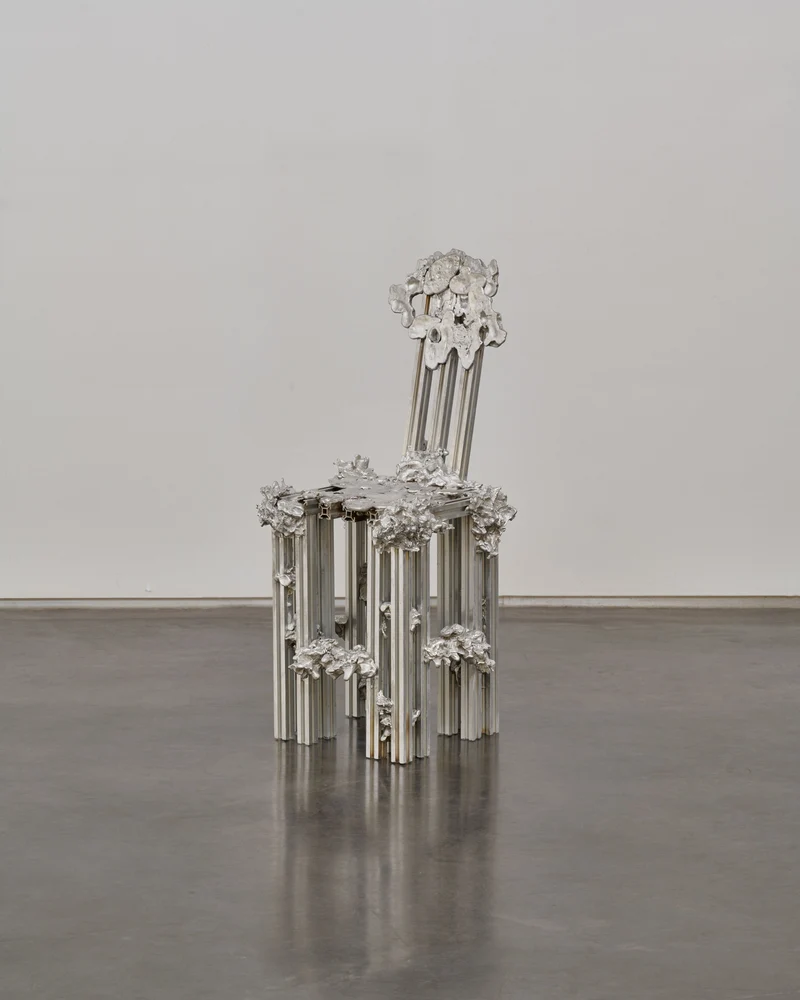 'Synthetic Graft' Chair in Cast Aluminum