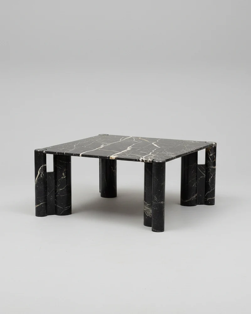 Marble Coffee Table In The Style Of Gae Aulenti, Italy 1960s