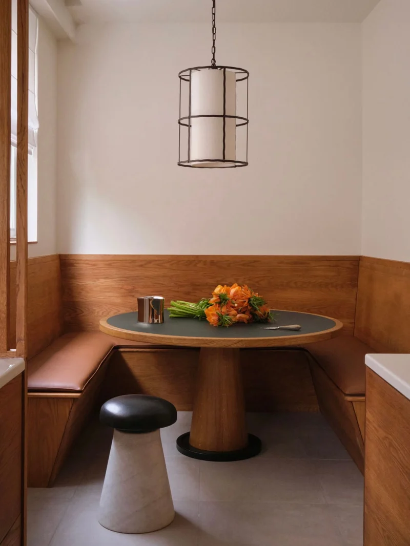 Jack Dining Table in oak, lacquer
