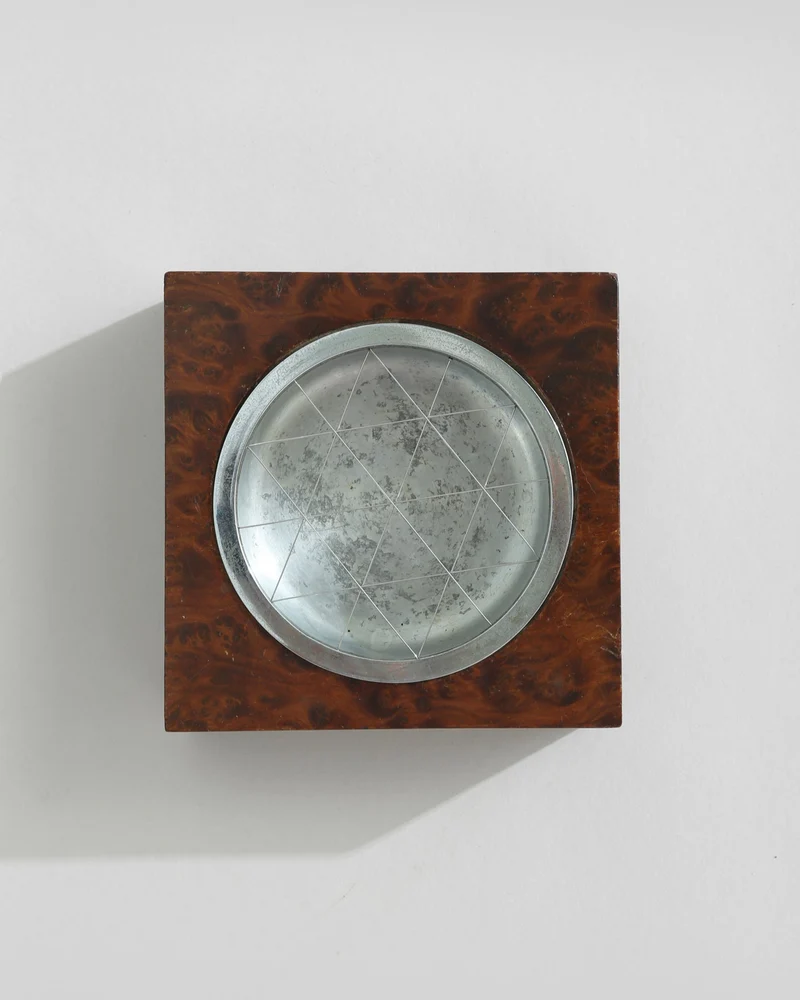 Burl Wood Mid-century Ashtray