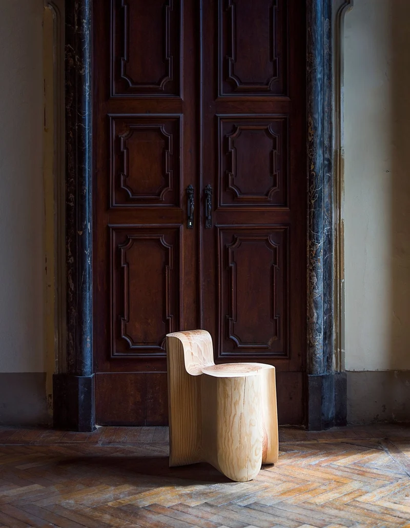 Chair from Wood after Storm