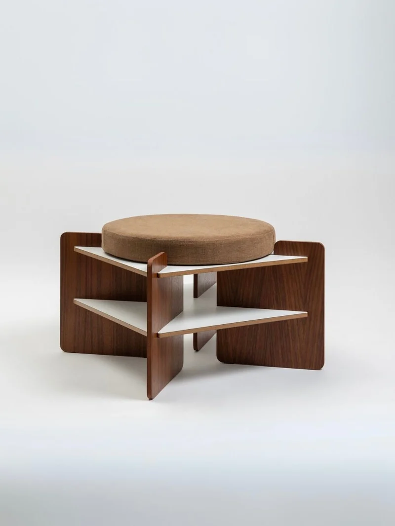 Pouf 'TU-TU' - Turenne Chevallereau x Mobilier national