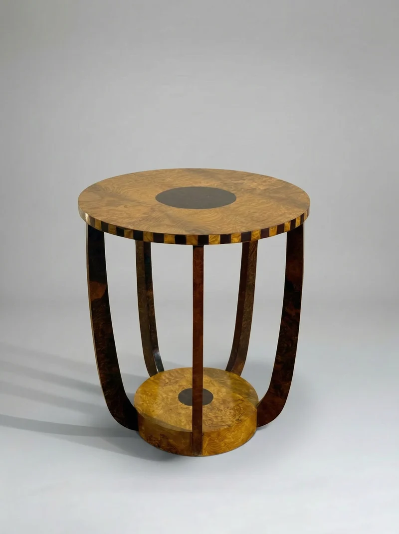 'Roman' Burl Side table
