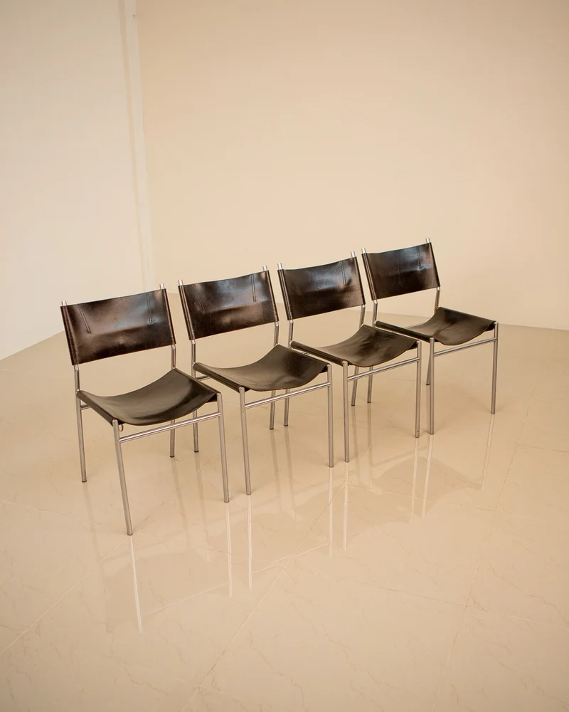Set of 4 Chairs "SE06" by Martin Visser for Spectrum 60's