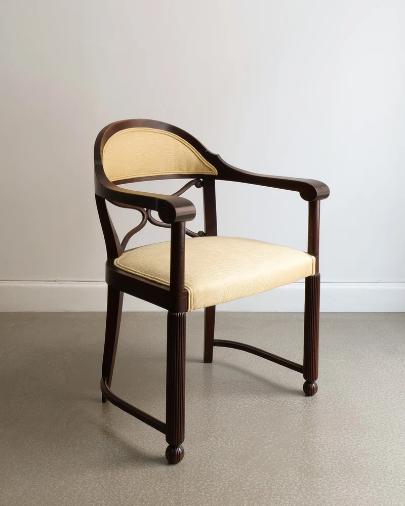 Vintage Armchair in Wood - French Art Deco Collection