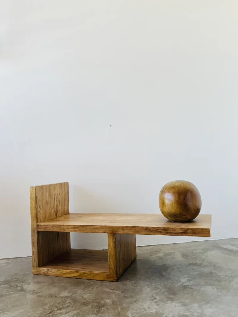 Brazilian Wood Lina Side Table