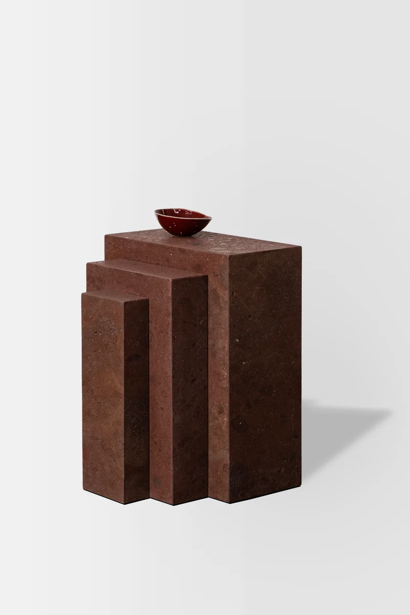 'Coa' Side Table Tezontle