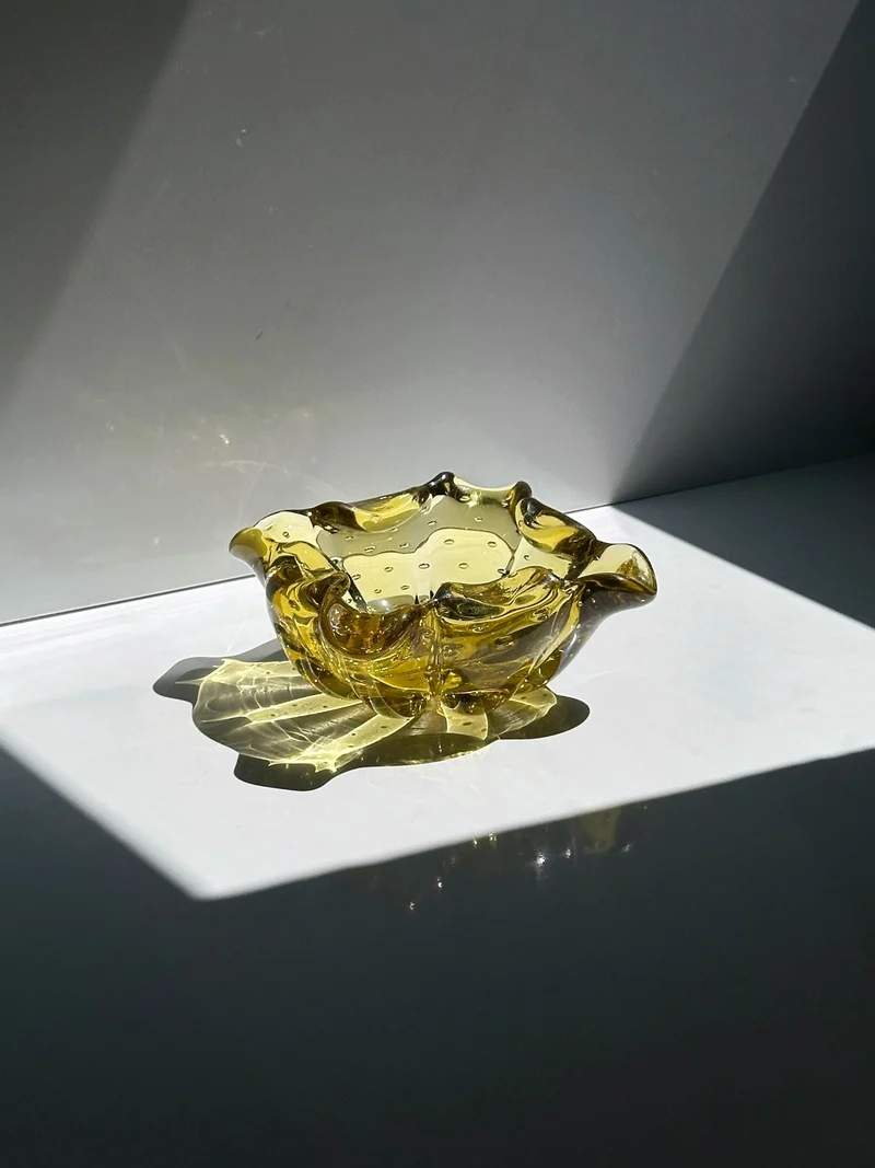 1950s Murano Bullicante Ashtray
