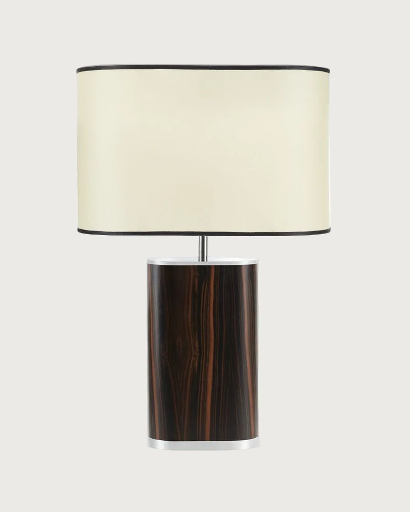 LIVIA EBONY TABLE LAMP