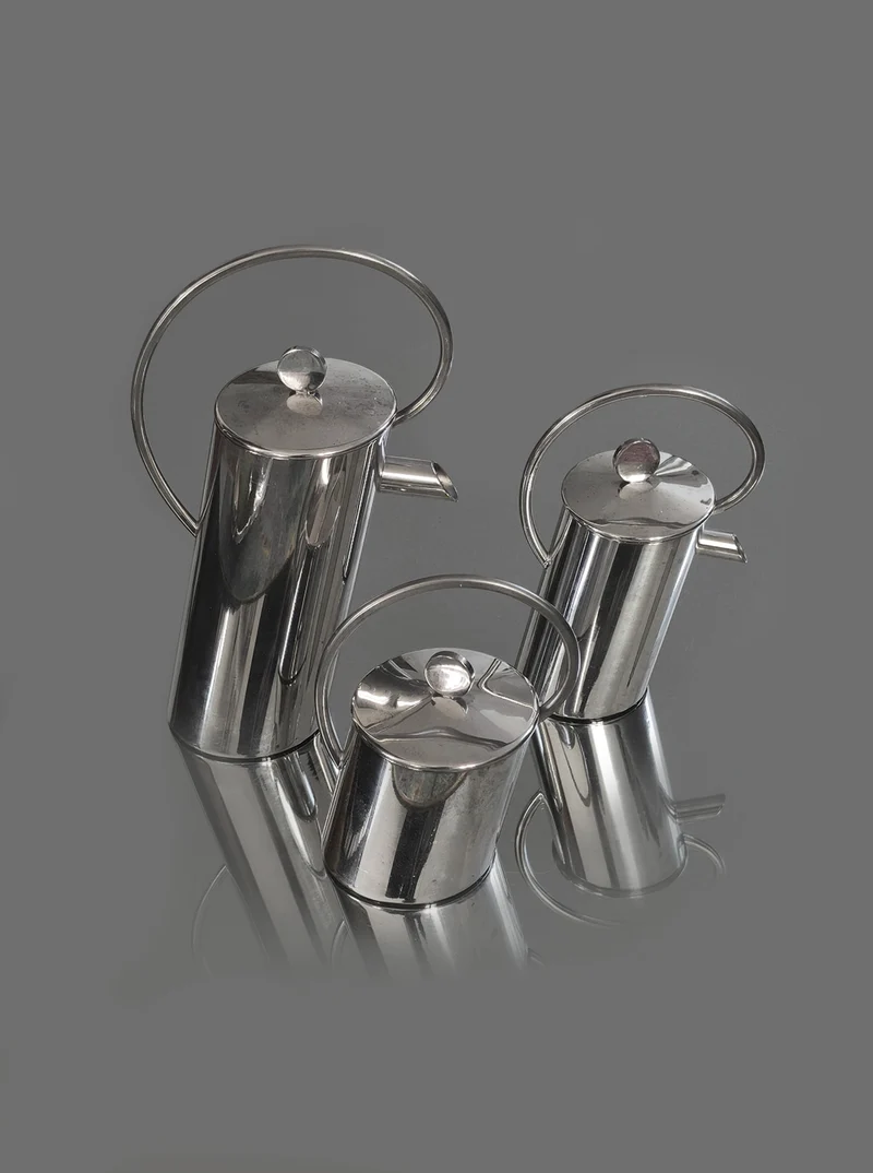 Silver-plated Coffee Set, Italy 80's
