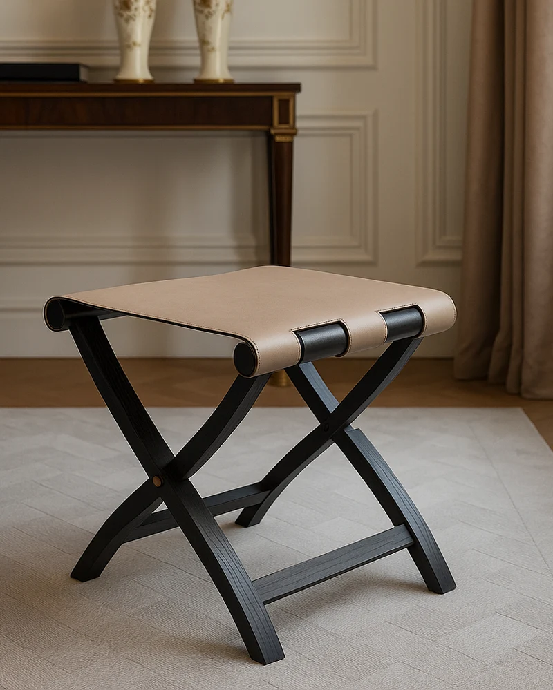 ARTURO FOLDING STOOL/LUGGAGE RACK