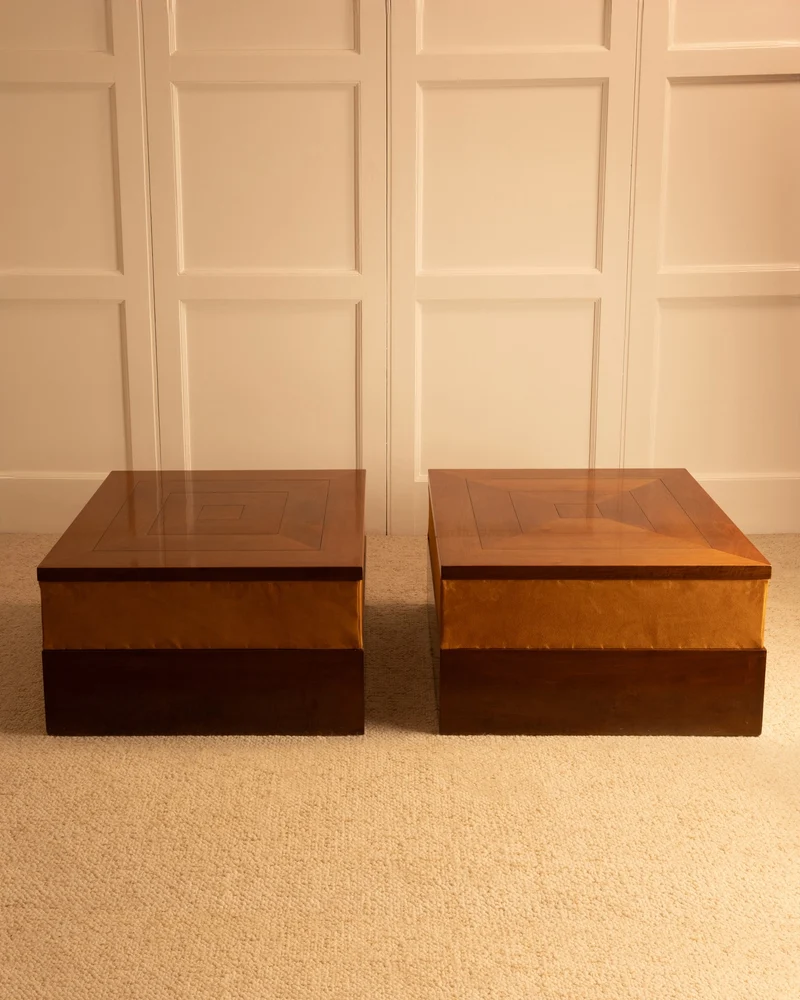 Pair of Paolo Buffa Coffee Tables - Italy 1940s