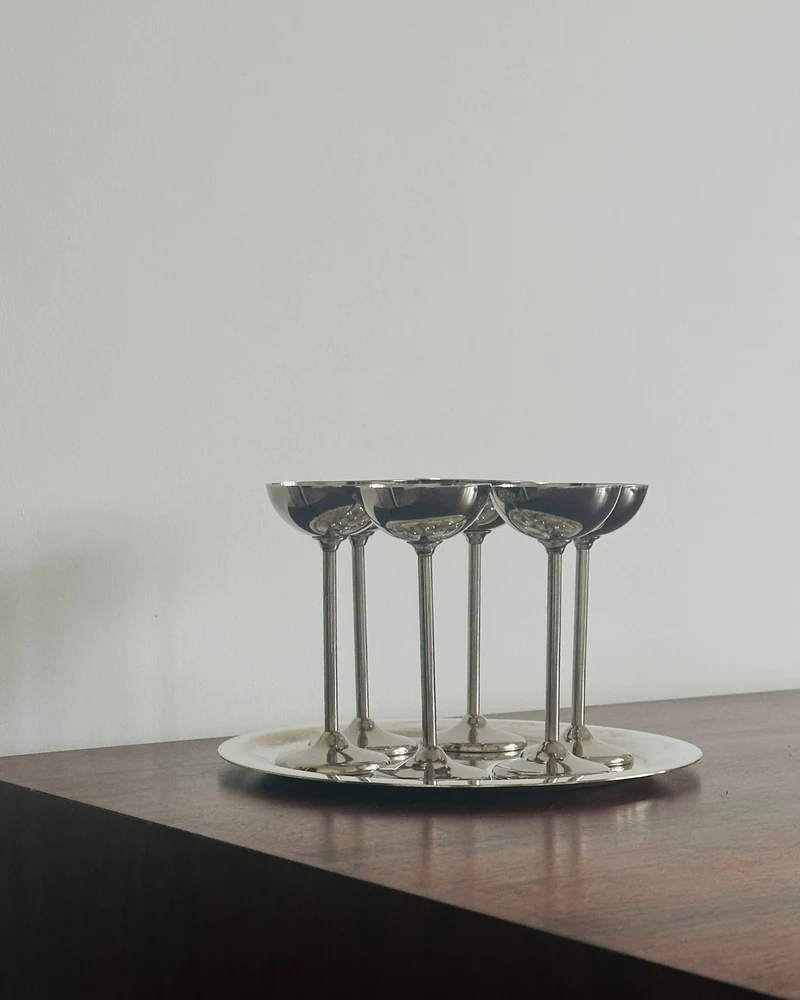 European Art Deco Aperitif Sorbet Dishes