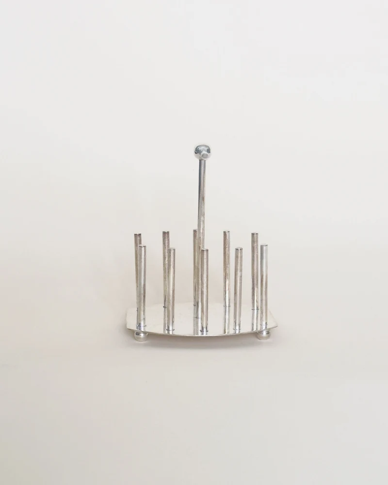 Christopher Dresser Silver-Plated Toast Rack