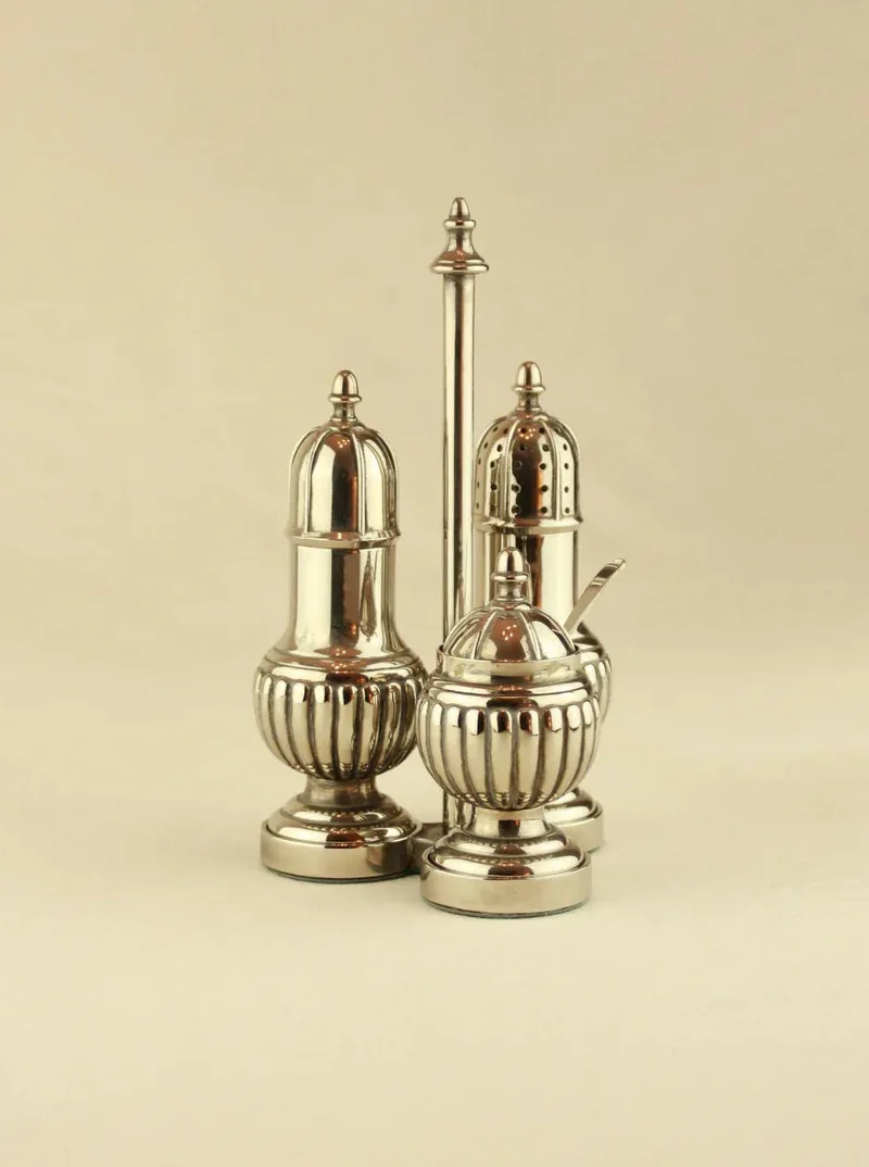 Silver Seasonings Set