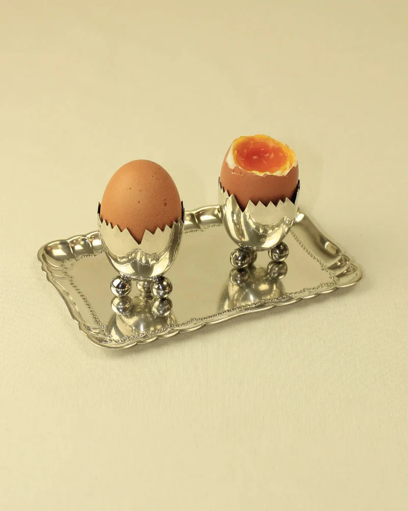 Alpaca Silver Egg Cups