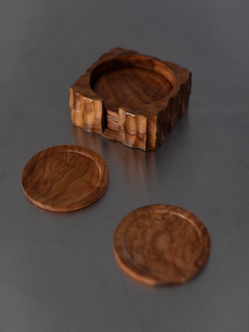 Handcarved Coasters