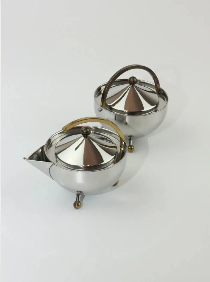 Danish Sugar and Creamer Set