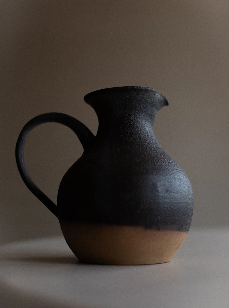 Stoneware Pitcher