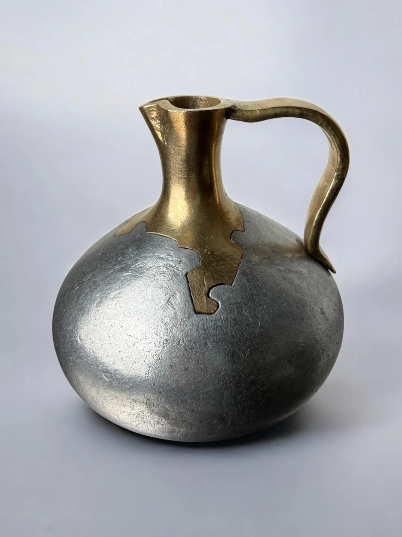 Brutalist Pitcher by David Marshall, 1970s