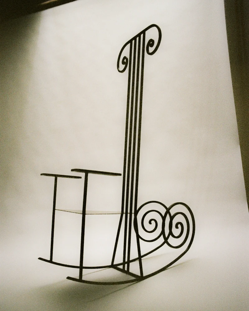 'Rocking the Cradle' Rocking Chair