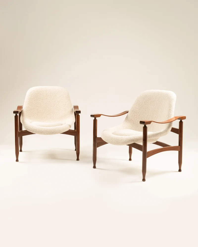 Tiki Armchairs - Busnelli - Italy 60s