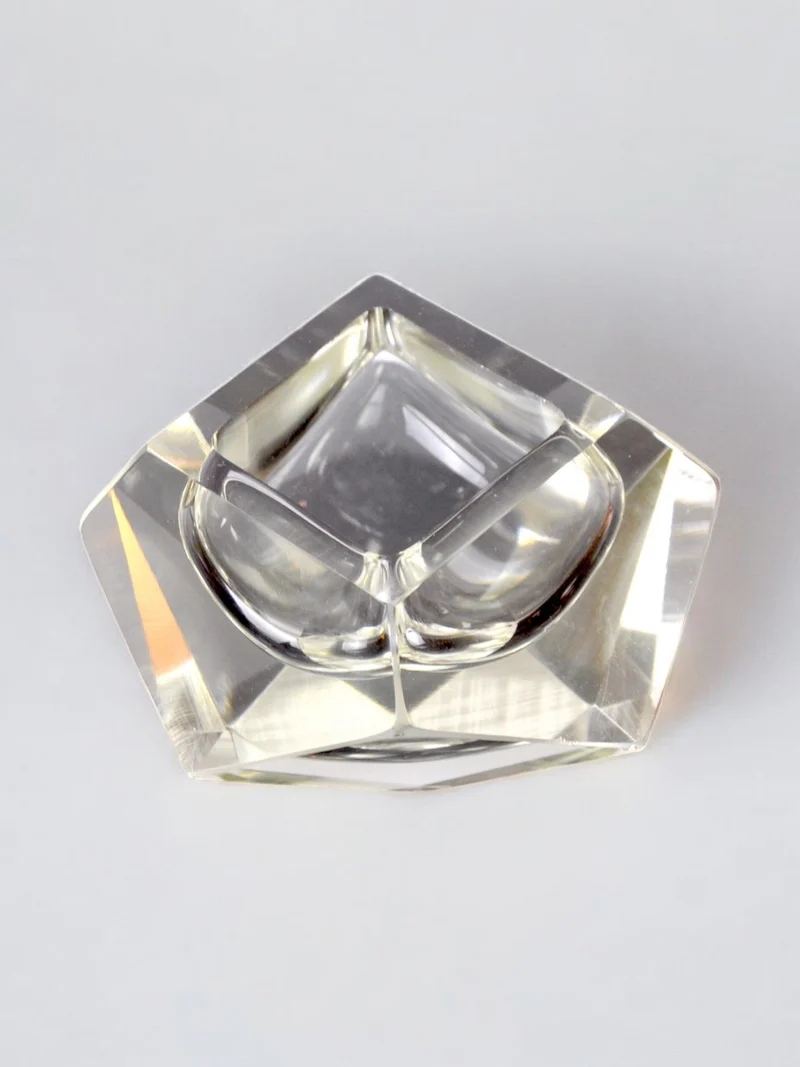 Flavio Poli Ashtray for Seguso, Murano, italy, 1960s