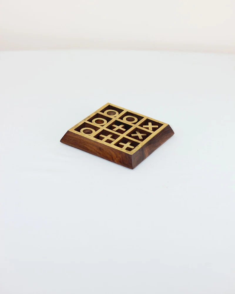 Wood Tic Tac Toe