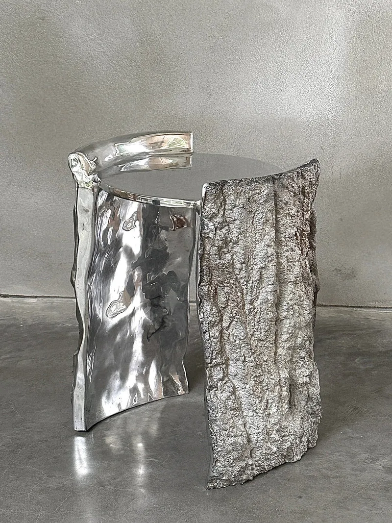 Bark | Aluminium Side Table